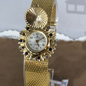 Vintage Bucherer Custom Jeweled Bracelet Watch